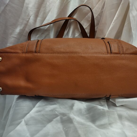 * Michael Kors Leather Handbag, Large Brown, Rare Bag....